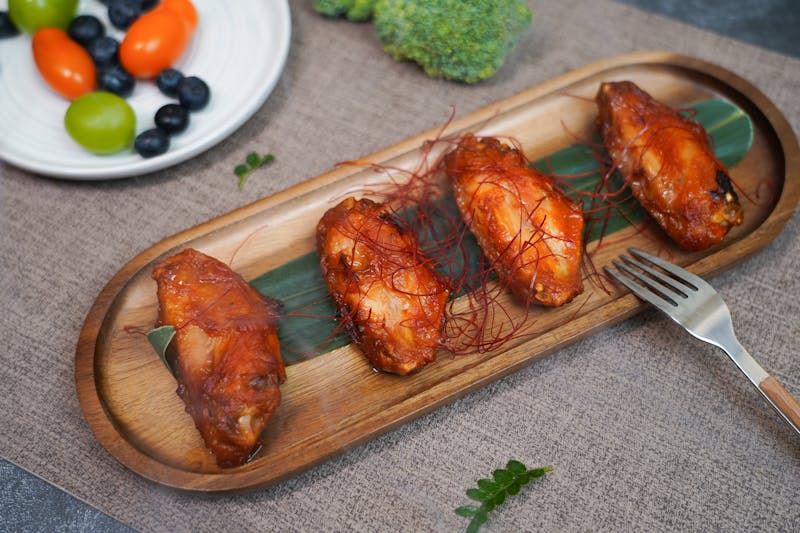 wings over garlic parmesan wings with fresh herbs