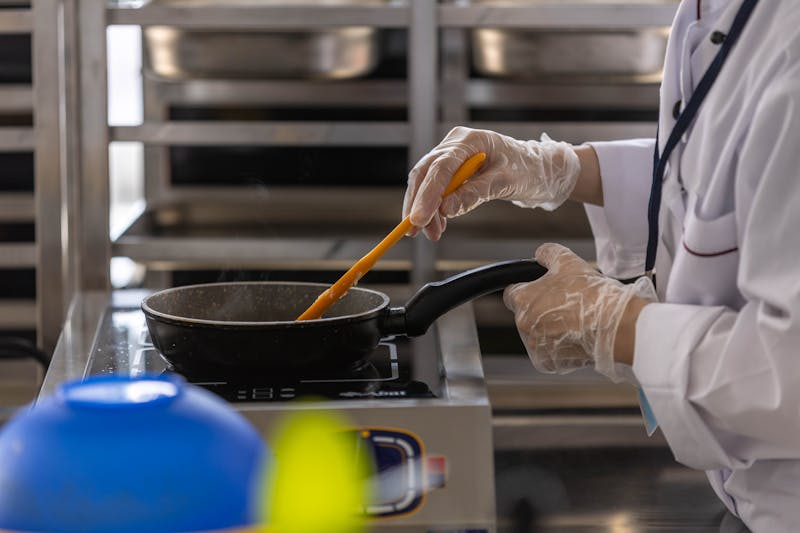 wingsover kitchen in action preparing fresh orders